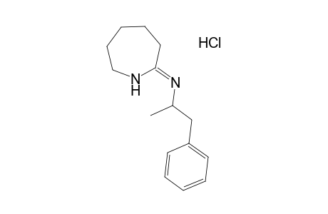 DL-HEXAHYDRO-2-[(alpha-METHYLPHENETHYL)IMINO]-1H-AZEPINE, MONOHYDROCHLORIDE