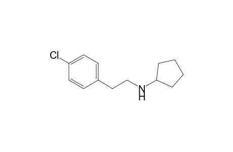 2-(4-Chlorophenyl)ethyl-cyclopentyl-amine