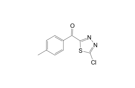 Methanone, (5-chloro-1,3,4-thiadiazol-2-yl)(4-methylphenyl)-