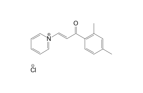 trans-1-[3-oxo-3-(2,4-xylyl)propenyl]pyridinium chloride