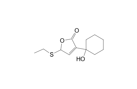 5-(ethylthio)-3-(1'hydroxycyclohexyl)furan-2(5H)-one