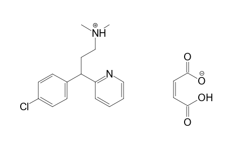 2-{p-chloro-alpha-[2-(dimethylamino)ethyl]benzyl}pyridine, maleate