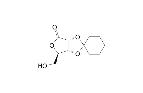 D-Ribonic acid, 2,3-O-cyclohexylidene-, .gamma.-lactone