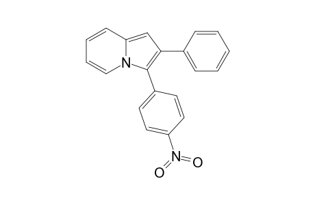 3-(4-Nitrophenyl)-2-(phenyl)indolizine