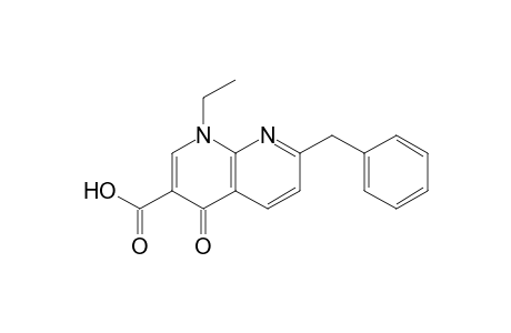 7-Benzyl-1-ethyl-4-oxo-1,4-dihydro[1,8]naphthyridine-3-carboxylic acid