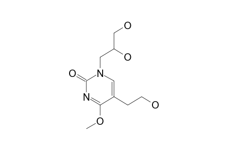 5-(2-HYDROXYETHYL)-N-1-(2,3-DIHYDROXYPROPYL)-4-METHOXYPYRIMIDIN-2-ONE