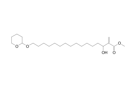 Methyl 3-hydroxy-2-methylene-16-tetrahydropyranyloxyhexadecanoate