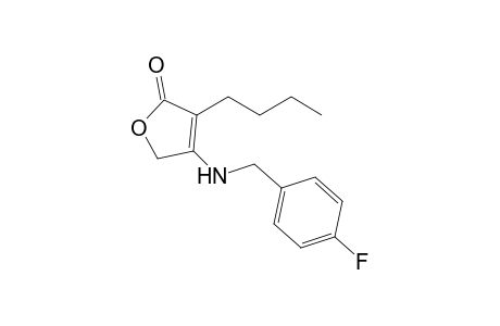 3-Butyl-4-(4-fluorobenzylamino)furan-2(5H)-one