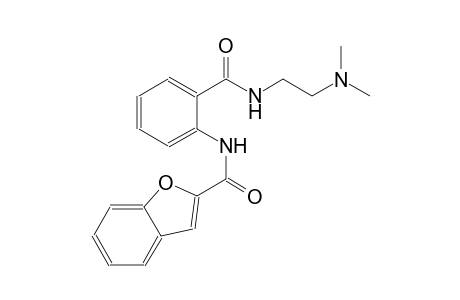 2-benzofurancarboxamide, N-[2-[[[2-(dimethylamino)ethyl]amino]carbonyl]phenyl]-