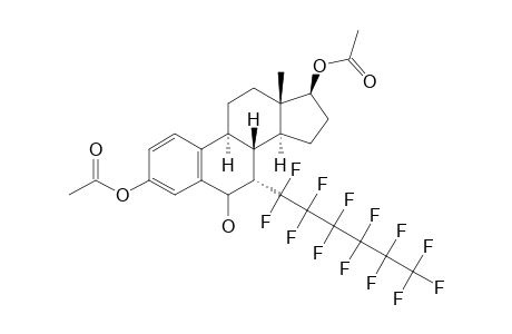 7-ALPHA-PERFLUOROHEXYL-1,3,5-[10]-ESTRATRIENE-3,6,17-BETA-TRIOL-3,17-DIACETATE