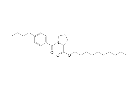 L-Proline, N-(4-butylbenzoyl)-, decyl ester