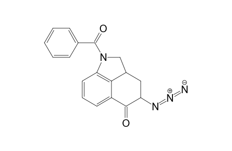 4-Azido-1-benzoyl-2,2a,3,4-tetrahydrobenz[cd]indol-5(1H)-one