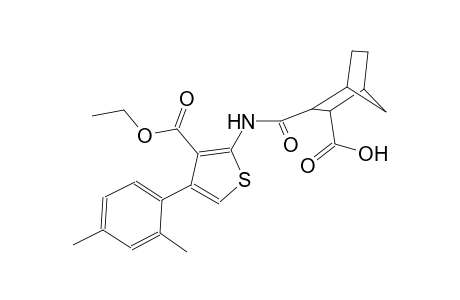 3-({[4-(2,4-dimethylphenyl)-3-(ethoxycarbonyl)-2-thienyl]amino}carbonyl)bicyclo[2.2.1]heptane-2-carboxylic acid