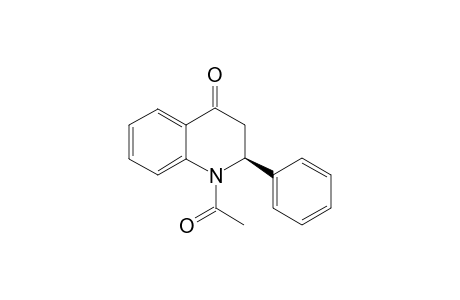 (S)-1-acetyl-2-phenyl-2,3-dihydroquinolin-4(1H)-one