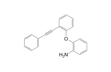 2-(2-Phenylethynylphenoxy)aniline