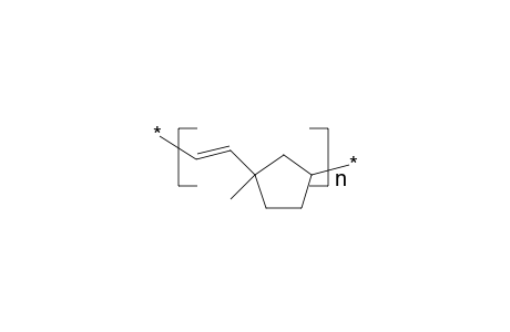 Poly(1-e-vinylene-1-methyl-3-cyclopentanediyl)