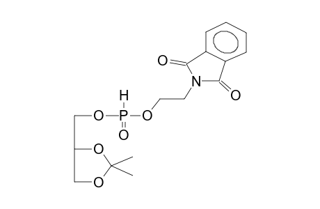 1,2-O,O'-ISOPROPYLIDENEGLYCEROL, 3-N-PHTHALOYLAMINOETHYLPHOSPHITE