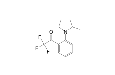 (R)-2,2,2-TRIFLUORO-1-[2-(2-METHYL-1-PYRROLIDINYL)-PHENYL]-ETHANONE