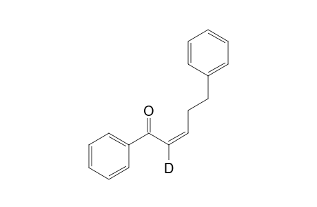 (Z)-2-deuterio-1,5-diphenyl-2-penten-1-one
