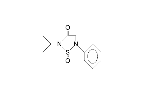 5-Phenyl-2-tert-butyl-1-oxo-1,2,5-thiadiazolidin-3-one