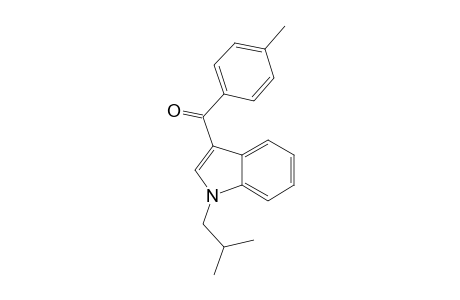 (1-Isobutyl-1H-indol-3-yl)(p-tolyl)methanone