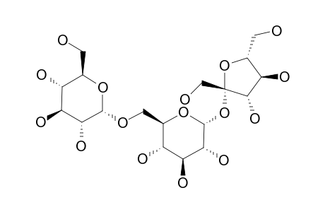 SACCHARIDE-3;THEANDEROSE;ALPHA-D-GLUCOPYRANOSYL-(1->6)-ALPHA-D-GLUCOPYRANOSYL-(1<->2)-BETA-D-FRUCTOFURANOSIDE