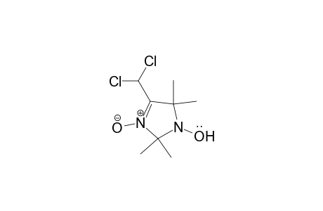 4-Dichloromethyl-2,2,5,5-tetramethyl-3-imidazoline-3-oxide-1-oxile