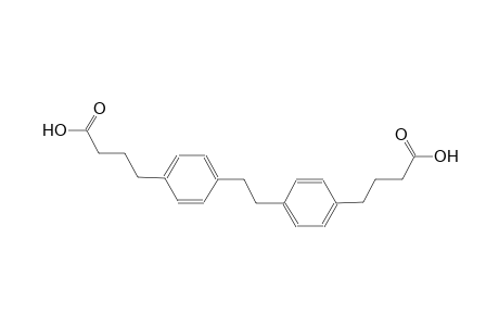 4-(4-{2-[4-(3-carboxypropyl)phenyl]ethyl}phenyl)butanoic acid