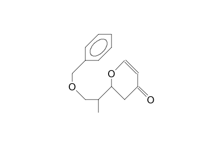 (2R,1'S)-2-(2-Benzyloxy-1-methyl-ethyl)-2,3-dihydro-4H-pyran-4-one