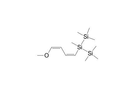 Trisilane, 2-(4-methoxy-1,3-butadienyl)-1,1,1,2,3,3,3-heptamethyl-, (Z,Z)-