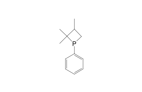 TRANS-2,2,3-TRIMETHYL-1-PHENYLPHOSPHETANE