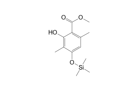 Atraric acid, mono-TMS