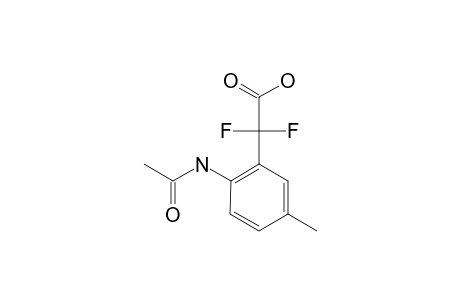 2-(2-ACETAMIDO-5-METHYLPHENYL)-2,2-DIFLUOROACETIC-ACID