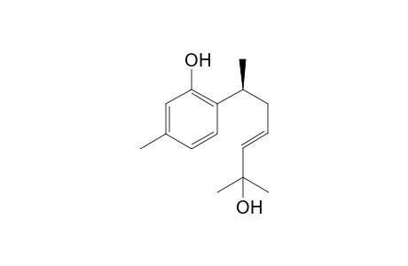 2-[(E,1S)-5-hydroxy-1,5-dimethyl-hex-3-enyl]-5-methyl-phenol