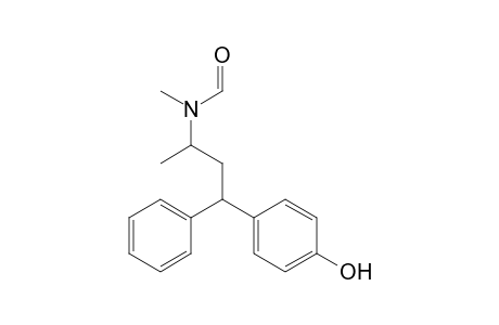 (+-)-N-methyl-N-[1-methyl-3-(4-hydroxyphenyl)-3-phenylpropyl]formamide