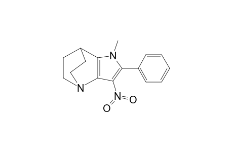 1,4-ETHANO-5-METHYL-7-NITRO-6-PHENYL-1,2,3,4-TETRAHYDROPYRROLO-[3,2-B]-PYRIDINE