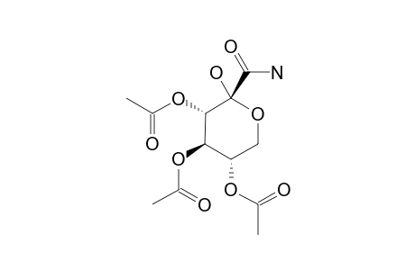 C-(2,3,4-TRI-O-ACETYL-1-HYDROXY-BETA-D-XYLOPYRANOSYL)-FORMAMIDE
