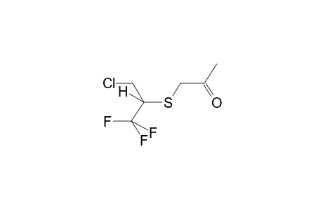 1,1,1-TRIFLUORO-3-CHLORO-2-(2-OXOPROPYLTHIO)PROPANE