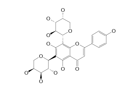 6-C-BETA-L-ARABINOPYRANOSYL-8-C-ALPHA-L-ARABINOPYRANOSYLAPIGENIN