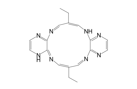 Dipyrazino[2,3-b:2',3'-i][1,4,8,11]tetraazacyclotetradecine, 7,16-diethyl-1,9-dihydro-