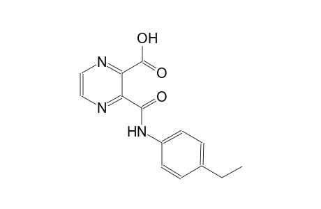 2-pyrazinecarboxylic acid, 3-[[(4-ethylphenyl)amino]carbonyl]-