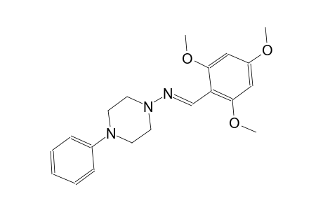 1-piperazinamine, 4-phenyl-N-[(E)-(2,4,6-trimethoxyphenyl)methylidene]-
