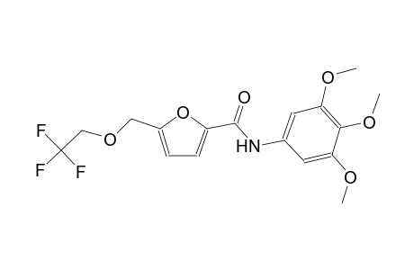 5-[(2,2,2-trifluoroethoxy)methyl]-N-(3,4,5-trimethoxyphenyl)-2-furamide