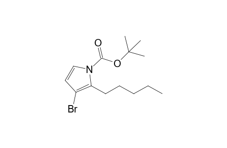 tert-Butyl 3-Bromo-2-pentylpyrrole-1-carboxylate