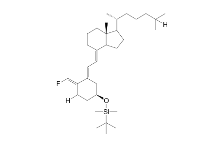 (5E,7E,10E)-3-(tert-Butyldimethylsilyloxy)-19-fluoro-9,10-seco-5,7,10(19)-cholestriene