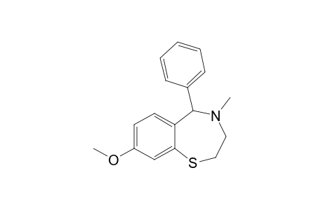 8-Methoxy-4-methyl-2,3,4,5-tetrahydro-1,4-benzothiazepine