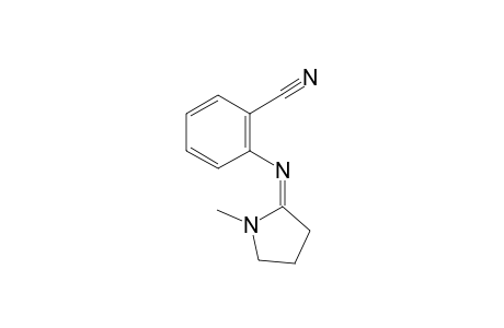 2-{[1-Methylpyrrolidinylidene]amino}benzonitrile