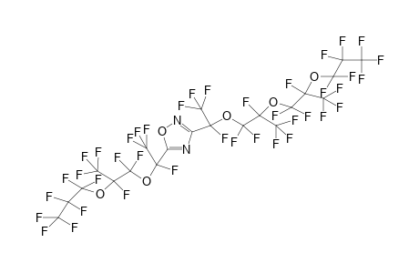 5-[perfluoro-1-(2-(propoxy)propoxy)ethyl]-3-[perfluoro-1-(2-(2-(propoxy)propoxy)propoxyethyl]-1,2,4-oxadiazole