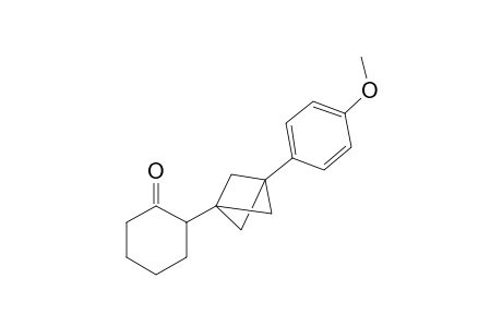 2-(3-(4-Methoxyphenyl)bicyclo[1.1.1]pentan-1-yl)cyclohexan-1-one