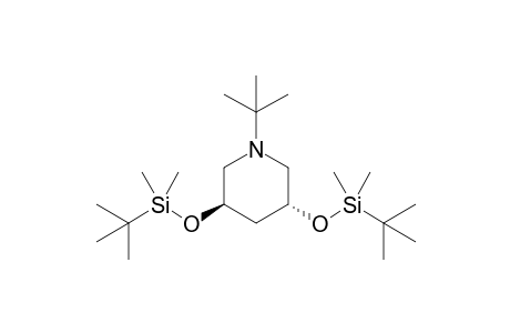 (3R,5R)1-tert-Butyl-3,5-di[(tert-butyldimethylsilyl)oxy]piperidine